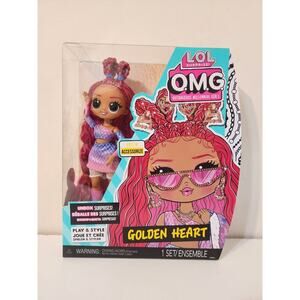 LOL Surprise O.M.G. Golden Heart Fashion Doll Surprises and Accessories NEW